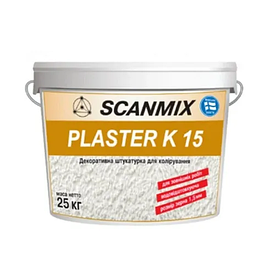 Scanmix Штукатурка "PLASTER К15 silicone-silicate" (25 кг)