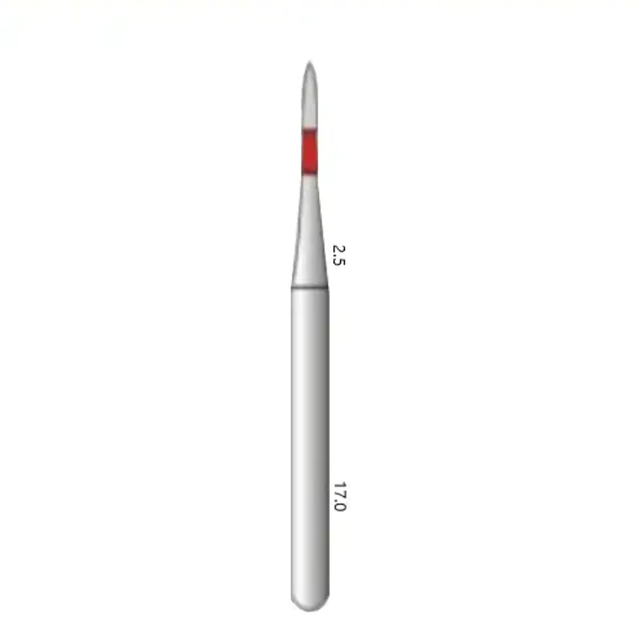 Бор CD-54F(D=006мм.) конусоподібний 10 шт Denco