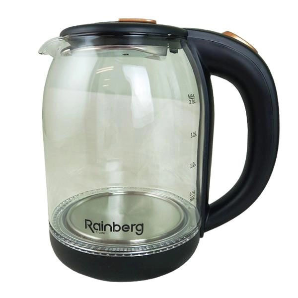 Електрочайник Rainberg RB-2218 3200 Вт 2 л. ED-982 Колір: чорний