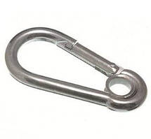 Карабін пожежний з кільцем DIN 5299 A (20124)