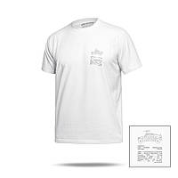 Футболка Basic Military T-Shirt. HMMWV. Cotton, білий. Розмір S