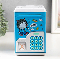 Дитяча електронна скарбничка сейф Банк, скарбничка для дітей зі звуковими ефектами
