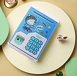 Дитяча електронна скарбничка сейф Банк, скарбничка для дітей зі звуковими ефектами, фото 7