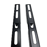 Настінне кріплення для ТБ 26 до 63 дюймів Кронштейн для телевізора TV Чорний, фото 5