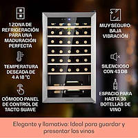 Винный мини-холодильник / Мини-бар / Винний холодильник-шафа Klarstein Vinamour 32 Duo