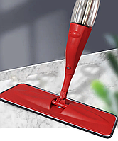 Швабра универсальная с распылителем Healthy Spray Mop Швабра антискользящая с резервуаром для воды Красная MS