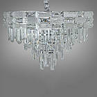 Сучасна кришталева люстра на 11 ламп Е14 колір каркасу хром D-0196-530CH, фото 4