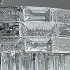 Сучасна кришталева люстра на 11 ламп Е14 колір каркасу хром D-0196-530CH, фото 2