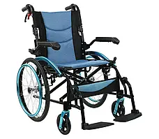 Легкий візок для інвалідів Karadeniz Medikal G503 складана інвалідна коляска алюмінієва для дому та вулиці