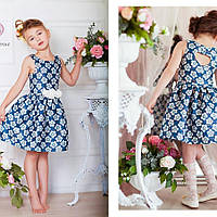 Платье синее 736 Baby Angel Украина Размер 116