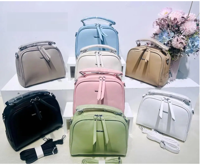 Сумочка жіноча крос-боді на блискавці зі штучної шкіри у різних кольорах Fedya, фото 1