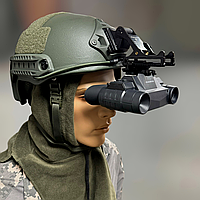 ПНВ, Прибор ночного видения Spina optics NVG-G1 с креплением на шлем, цифровой, система ремней для головы *