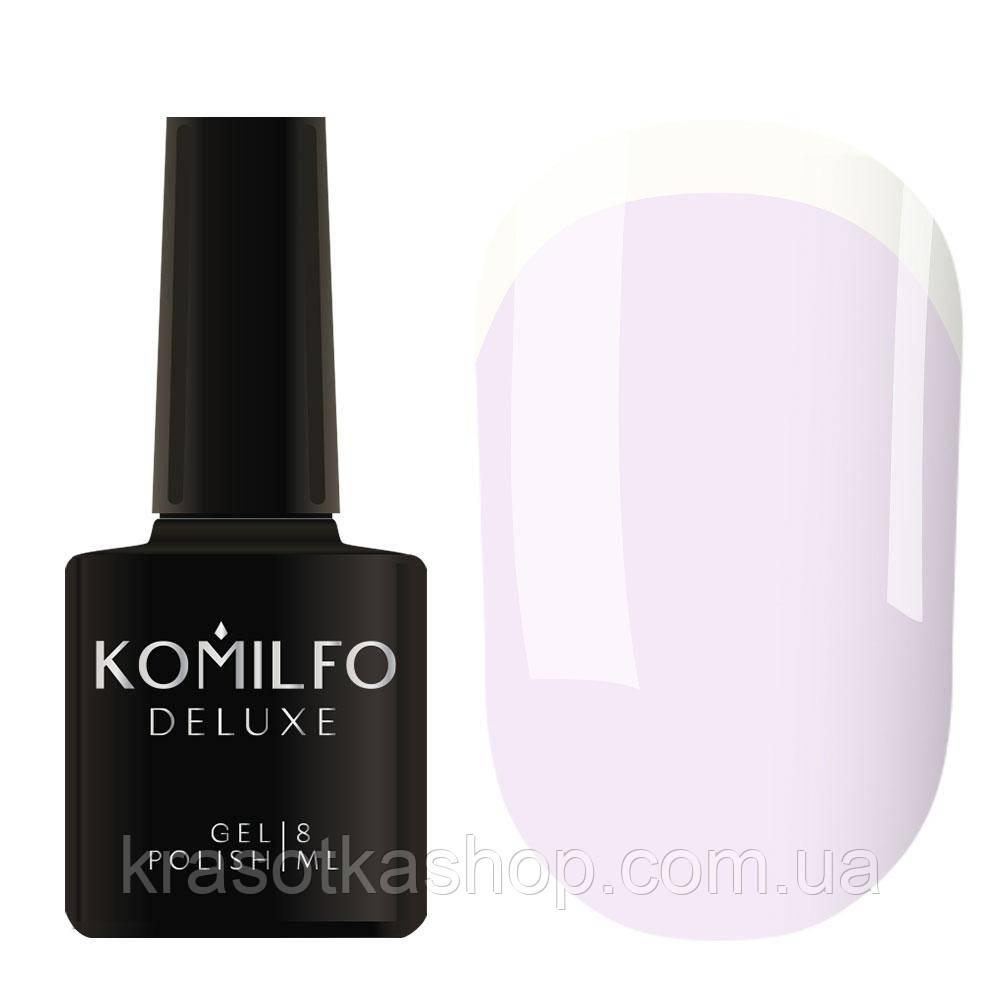 Гель-лак French Collection F011 (світло-бузковий, для френча) Komilfo, 8 мл