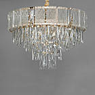 Сучасна кришталева люстра на 9 ламп Е14 колір каркасу золотий D-438-500GD, фото 2