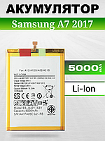 Оригинальная аккумуляторная батарея для Samsung A7 2017 , АКБ на Самсунг А7 2017