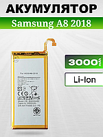 Оригинальная аккумуляторная батарея для Samsung A8 2018 , АКБ на Самсунг А8 2018