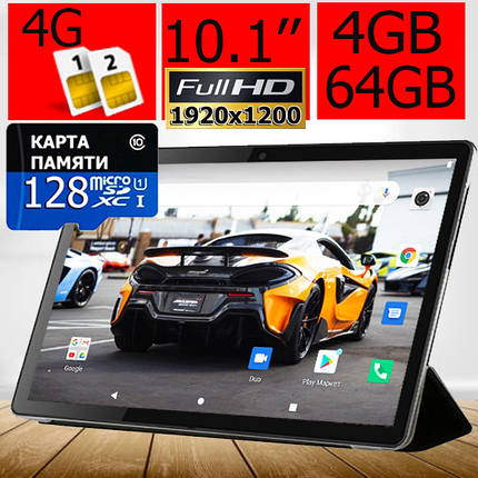 Планшет-телефон ASUS L101 PRO LTE 10.1" Full HD IPS 4/64 4G + Чохол та Карта пам'яті 128ГБ у Подарунок!, фото 1