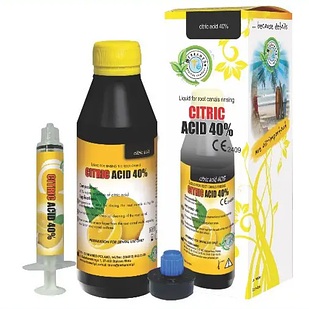Лимонна кислота ( CITRIC ACID) 40% 400 мл для промивання Cerkamed