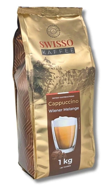 Капучіно SWISSO KAFFEE CAPPUCCINO Wiener Melange 1000г