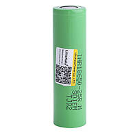 Высокотоковый аккумулятор LiitoKala 18650 Samsung 25R 2500мАч 20А (Зеленый)