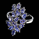 Кільце. Натуральний танзанит. Срібло 925., фото 3