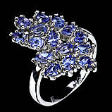 Кільце. Натуральний танзанит. Срібло 925., фото 2