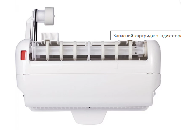 Запасний картридж арт 205530 з індикатором до диспенсеру TORK Matic білий, 551008, фото 1