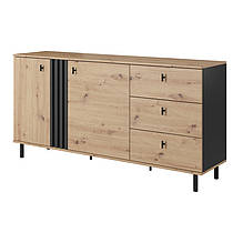 Комод в вітальню з ЛДСП та МДФ 2D3S/165 Madis (Kadis) Perfect Home