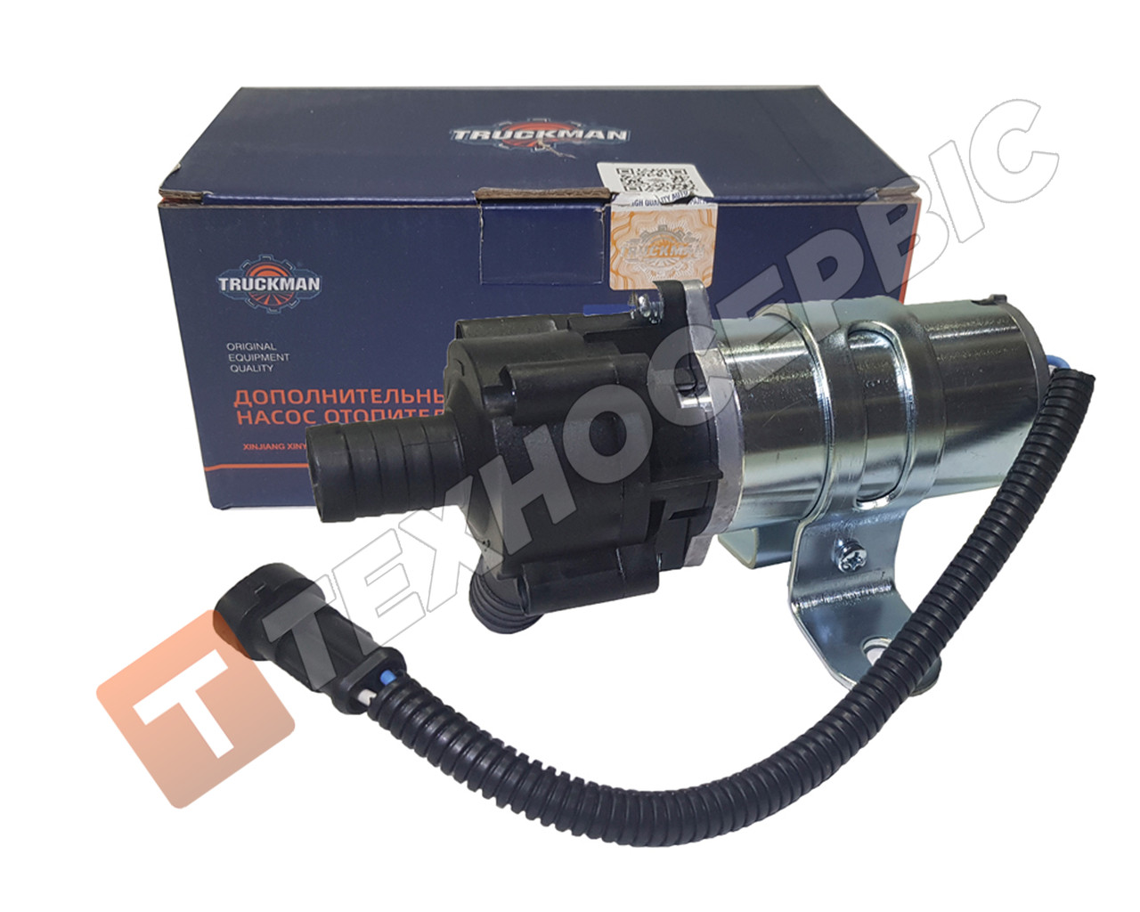 Насос опалювача додатковий 12v 20мм ( роз'ем-Euro)