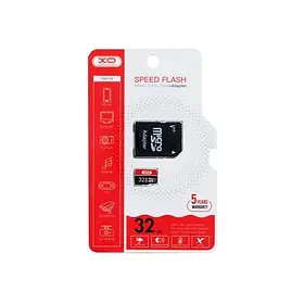 Карта пам'яті XO High level 32Gb 10 Class с адаптером SD