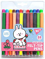 Фломастери YES Line Friends 24 кол