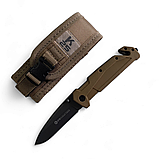 Туристичний складний ніж К25 90мм з чохлом для полювання, рибалки, туризму, фото 9