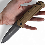 Туристичний складний ніж К25 90мм з чохлом для полювання, рибалки, туризму, фото 10