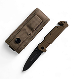 Туристичний складний ніж К25 90мм з чохлом для полювання, рибалки, туризму, фото 8