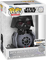 Фигурка Exclusive Фанко Поп Звездные войны Дарт Вейдер Funko Pop Star Wars Darth Vader 10 см SW DV TF 20
