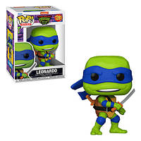 Фигурка Фанко Поп Черепашек-ниндзя Леонардо Funko Pop TMNTLeonardo 10см FP TMNT L 1391 AIW 131