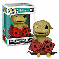 Фигурка Фанко Поп Дисней Бугимен Funko Pop Disney Oogie (Dice Cart) 10 см Cartoon NBС OB 09 AIW 164