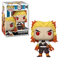 Фигурка Фанко Поп Клинок рассекающий демонов Кёджуро Ренгоку Funko Pop Demon Slayer Rengoku DS R 1308 AIW 227