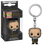 Фигурка-брелок Фанко Поп Funko Pop Game of Thrones Игра престолов Davos Давос 4 см FP GT D 01 AIW 450