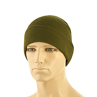 M-Tac шапка тонкая вязкая 100% акрил Olive, тактическая шапка олива, мужская шапка, военная теплая шапка RAD