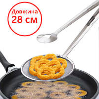 Щипці для фритюру з сіткою