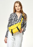 Женская поясная сумка Желтый, удобная сумка на пояс, большая сумка для девушек APEX