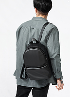 Мужской рюкзак BRIX Черный, рюкзак для парней из экокожи, стильный рюкзак MIVAX