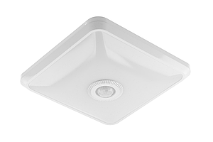 Світильник Led Italia Квадратний З Датчиком Руху, 12W, Ip20, 360°, 4000K GTV