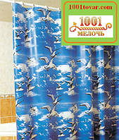 Вінілова шторка для ванної кімнати Shower curtain, розмір 180х180 див.