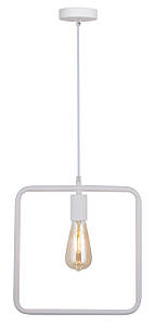 Підвісний Світильник Decor Lija, E27, Max.40W, Білий (Os-Li-E27-00-Dec) GTV