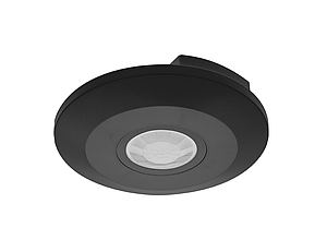 Датчик Руху (Накладний) Cr-Cr3M00-10 Mini, Max.2000W, Ip20, 360⁰, R 6М, Чорний GTV