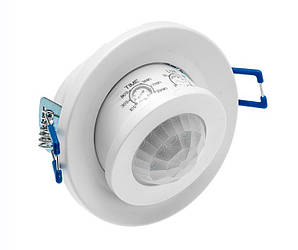 Датчик Руху (Врізний) Cr-Cr15000-00, Max.800W, Ip20, 360⁰, R-8М GTV