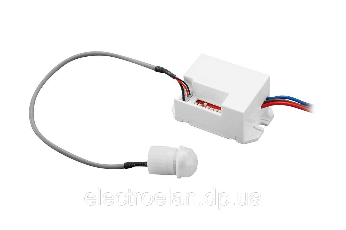 Датчик Руху З Регулюванням Чутливості Сутінків Cr-Cr7000-00, 800W, Ip20, 360⁰, Cr-7 Micro, Білий GTV