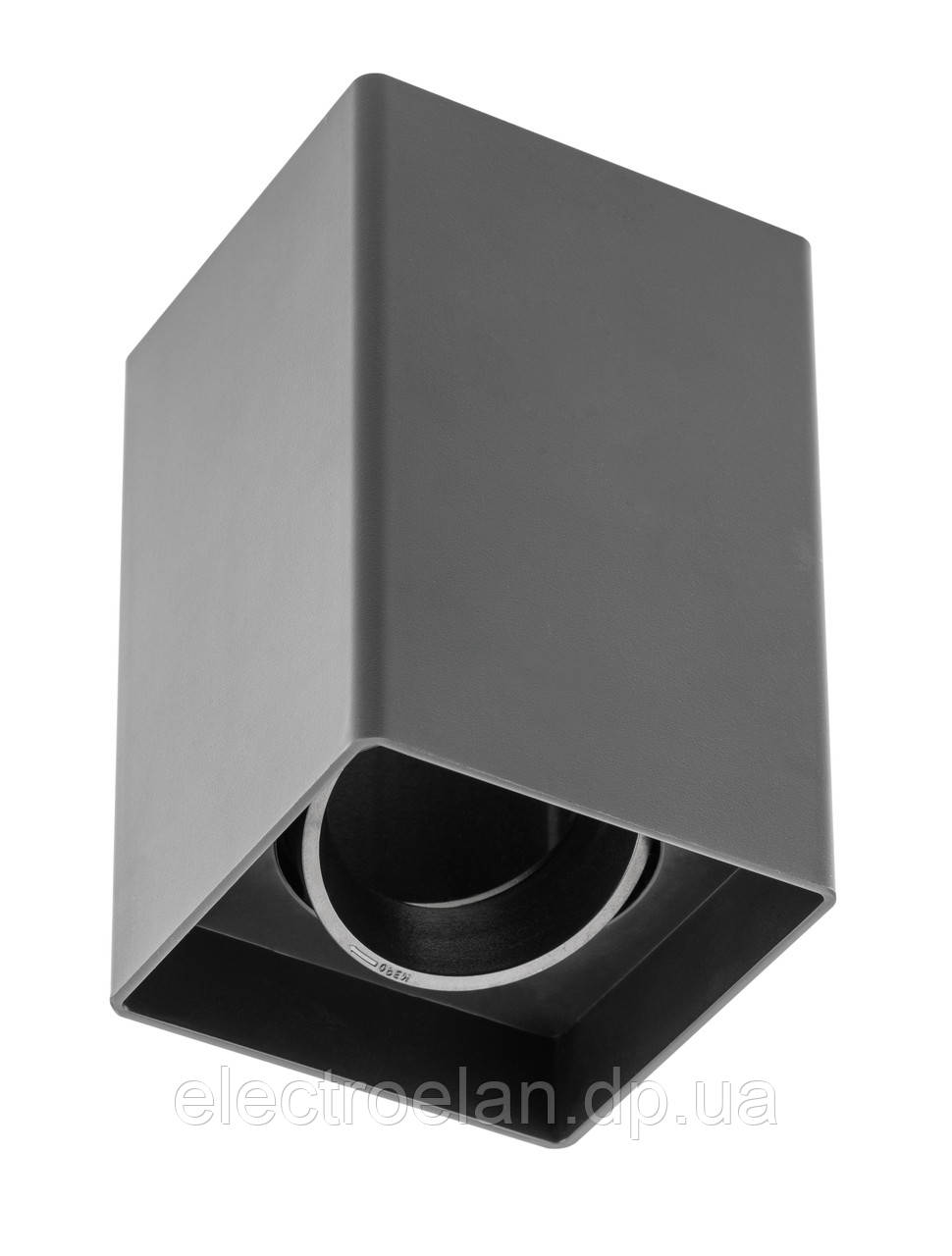 Світильник GTV RESTO, 80x80x125mm, IP20, max.20W, квадрат, чорний (пластик) (OS-RST8080KW1-00)